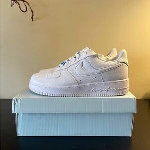 Nike White Low-Top Sneakers